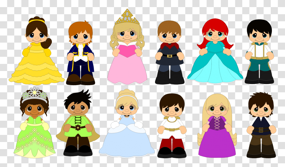 People Clipart Back Cartoon, Doll, Toy, Family, Snowman Transparent Png