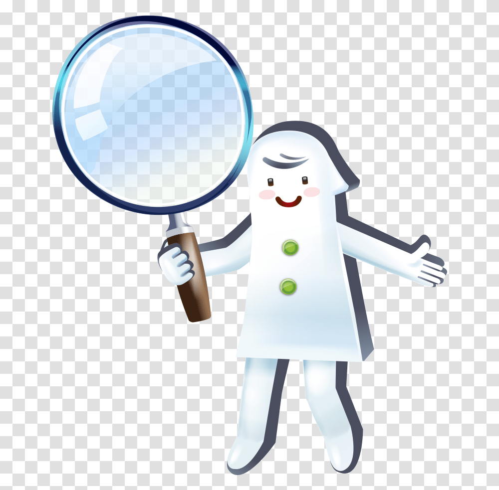 People Clipart Magnifying Glass Loupe, Person, Human, Performer, Highway Transparent Png