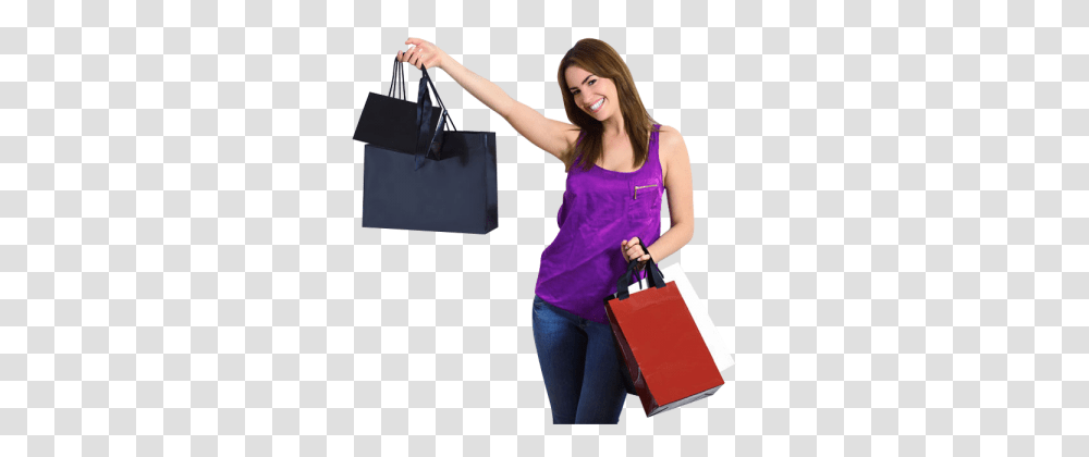 People Clipart, Shopping, Person, Bag Transparent Png