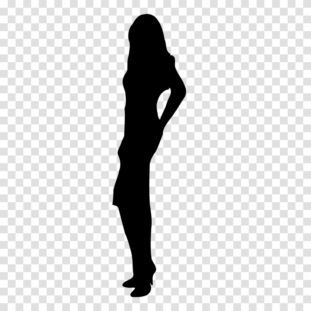 People Clipart Silhouette Looking Down, Standing, Person, Human, Pants Transparent Png