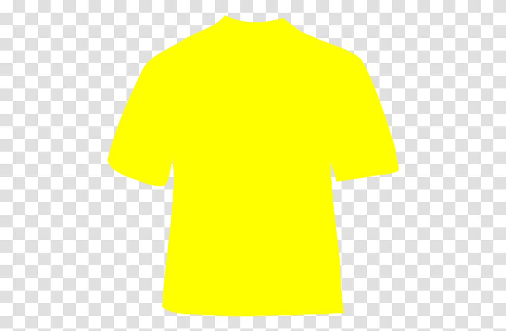 People Clipart T Shirt Yellow Plain Yellow T Shirt Front, Apparel, T-Shirt, Sleeve Transparent Png