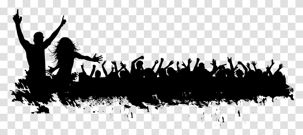 People Crowd Vector, Audience, Person, Human, Rock Concert Transparent Png