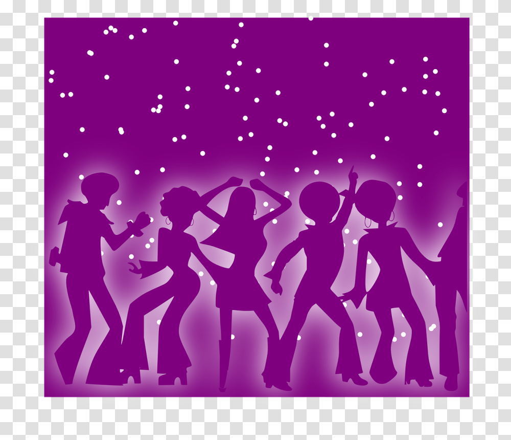 People Dancing Disco Free Vector Graphic On Pixabay Disco Clip Art, Club, Night Club, Party, Person Transparent Png