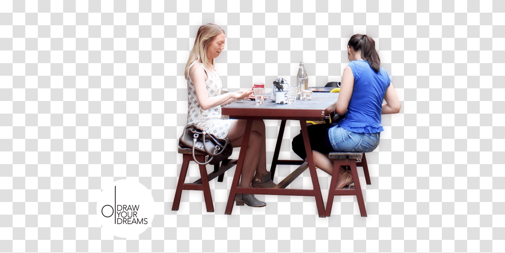 People Dining, Sitting, Person, Restaurant, Cafeteria Transparent Png