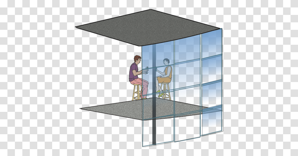 People Drinking Curtain Wall Clipart, Person, Shelter, Building, Outdoors Transparent Png