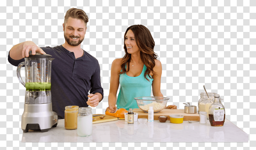 People Eating People In The Kitchen, Person, Dating, Beverage, Food Transparent Png