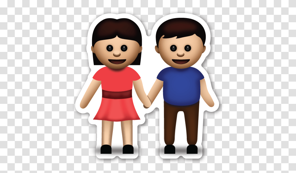 People Emoji & Clipart Free Download Ywd Couple Emoji, Hand, Person, Human, Holding Hands Transparent Png