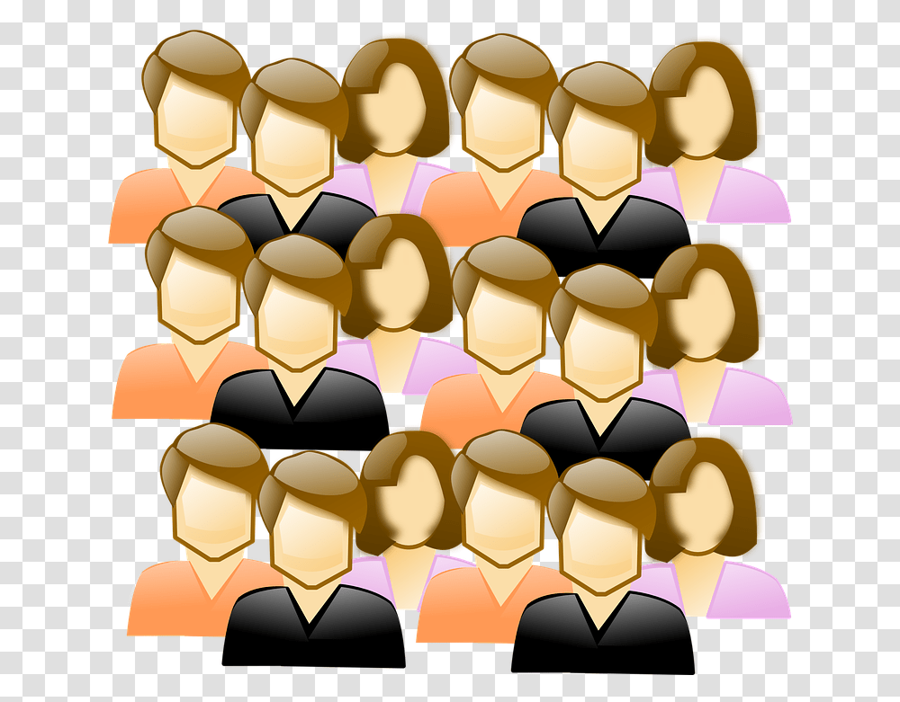 People Faces Free Vector Graphic On Pixabay Safe Distancing Measures Singapore, Audience, Crowd, Balloon, Plant Transparent Png