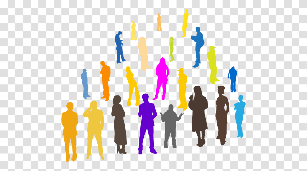 People Flat Line Clip Art, Person, Human, Crowd, Chess Transparent Png