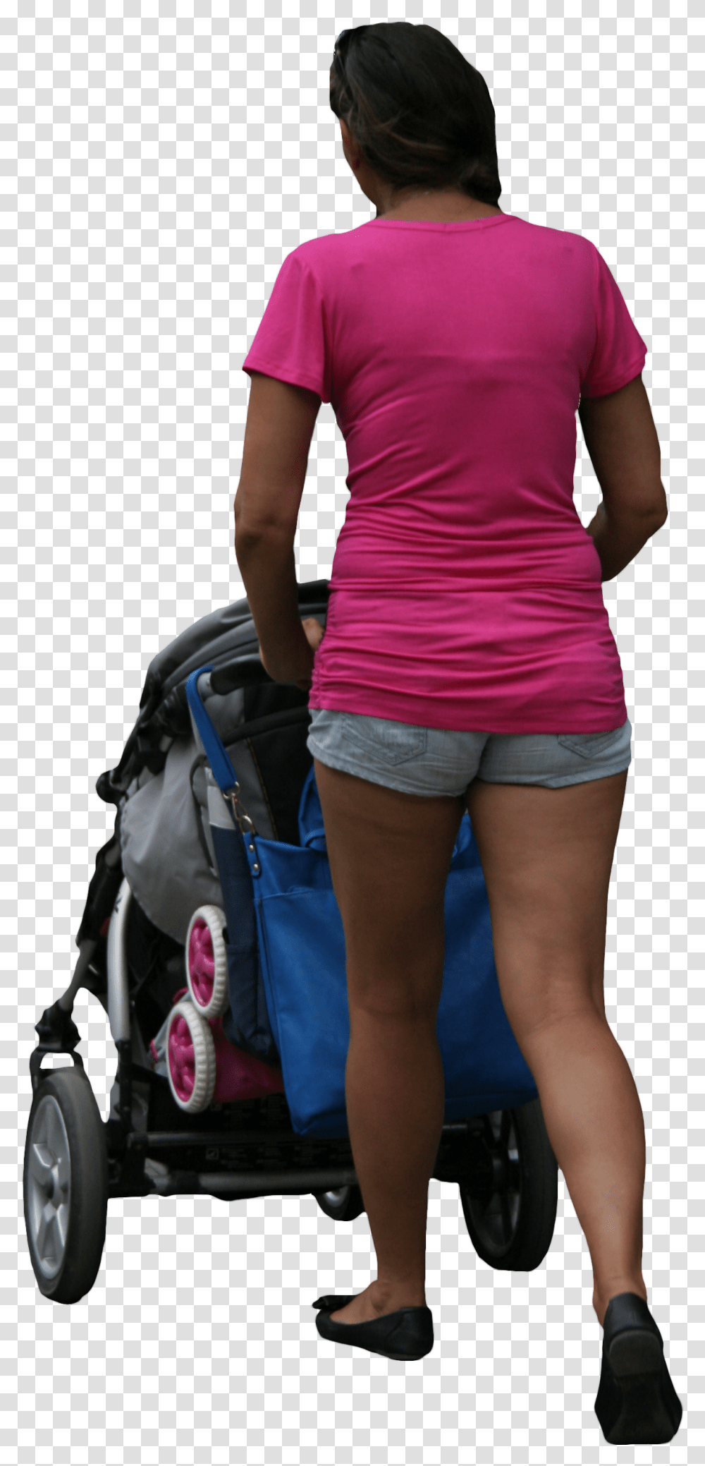 People Free Baby Download Person With Stroller, Shorts, Undershirt, Sleeve Transparent Png