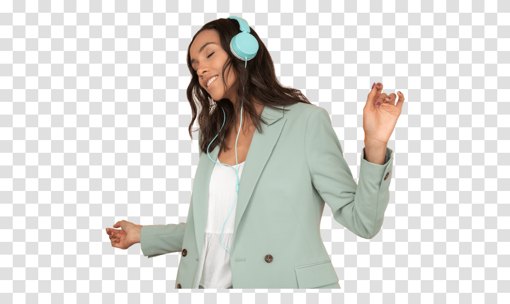 People Free Stock Photo Icons8 People Headphone, Clothing, Person, Blazer, Jacket Transparent Png