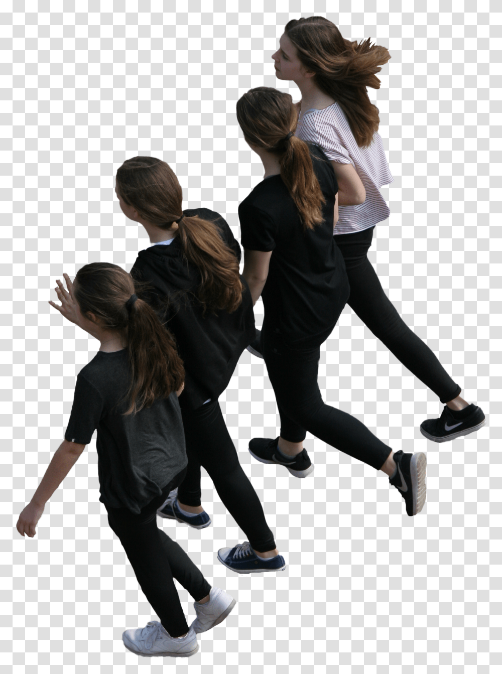 People From Above Top View People, Person, Shoe, Footwear, Clothing Transparent Png