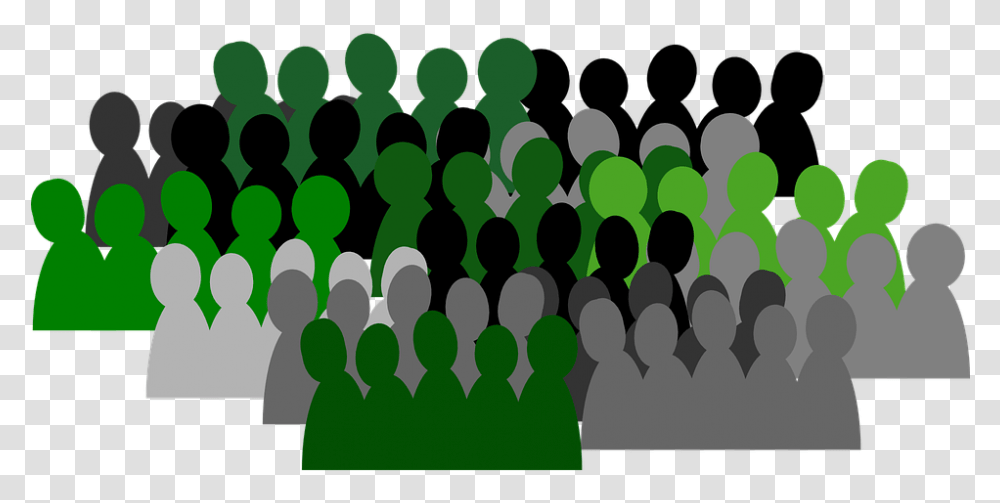 People Group Crowd Free Vector Graphic On Pixabay Crowd Of People, Green, Audience, Rug, Graphics Transparent Png