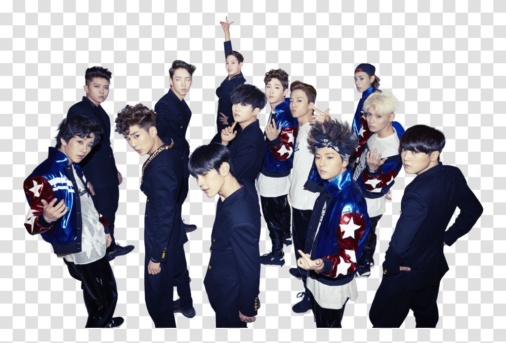 People Group Topp Dogg By Kseniakang Dokgo Anime, Dance Pose, Leisure Activities, Person, Costume Transparent Png