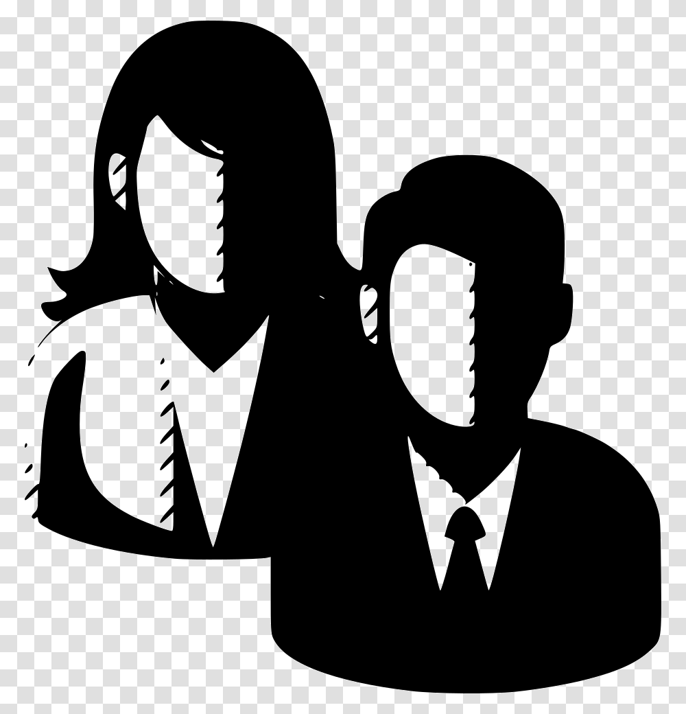 People Group Users Friends Transparency, Stencil, Person, Human, Silhouette Transparent Png
