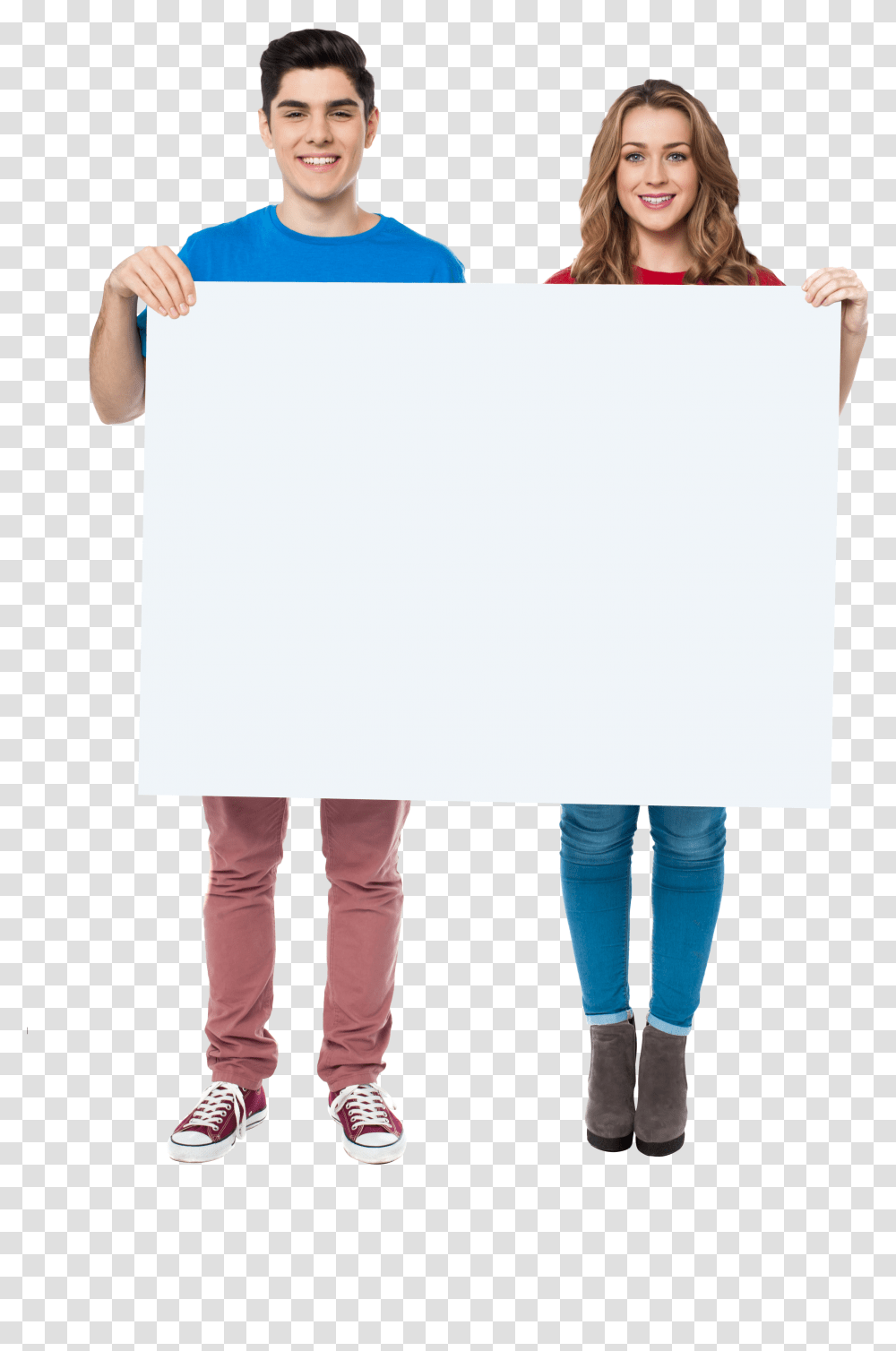 People Holding Banner Images Background Person Holding Sign, Clothing, White Board, Female, Skin Transparent Png