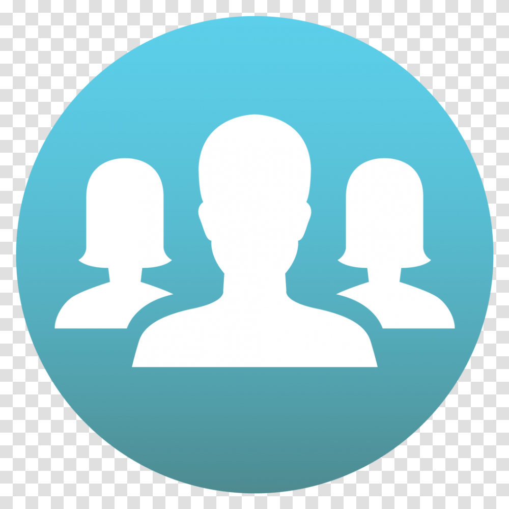 People Icon Clipart Download Facebook Group Logo, Head, Audience, Crowd Transparent Png