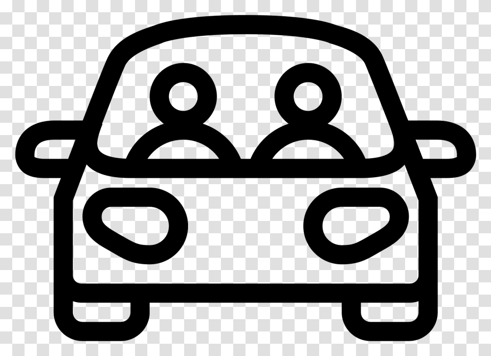 People In Car Icon Car With People Icon, Gray, World Of Warcraft Transparent Png