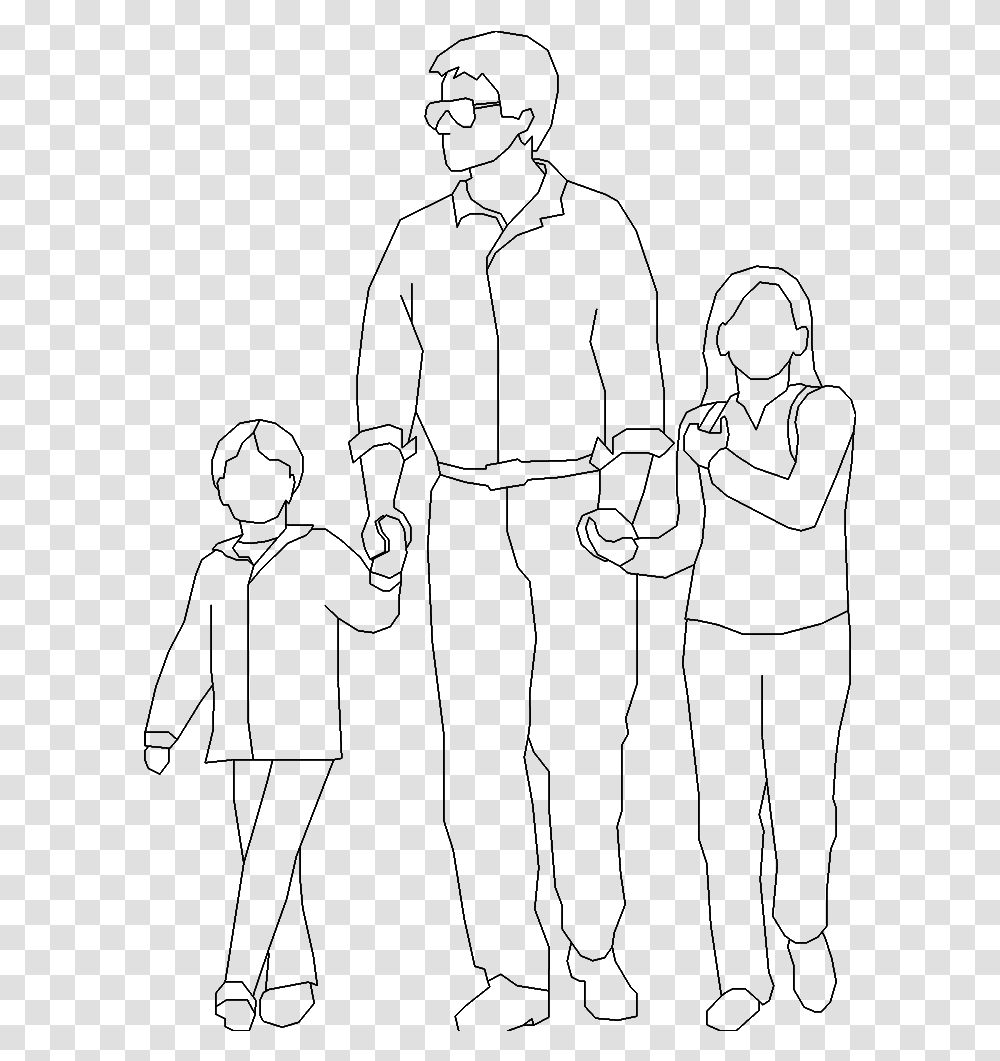 People In Line Line Art, Gray, World Of Warcraft Transparent Png