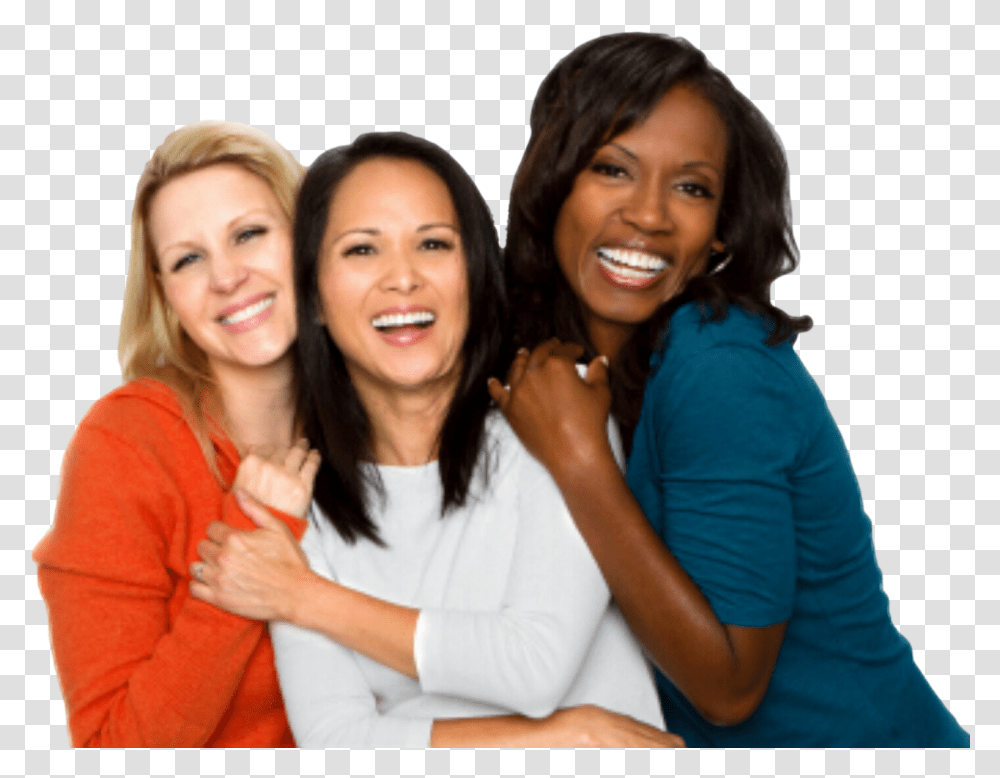 People Laughing Group Of Women, Face, Person, Female, Smile Transparent Png