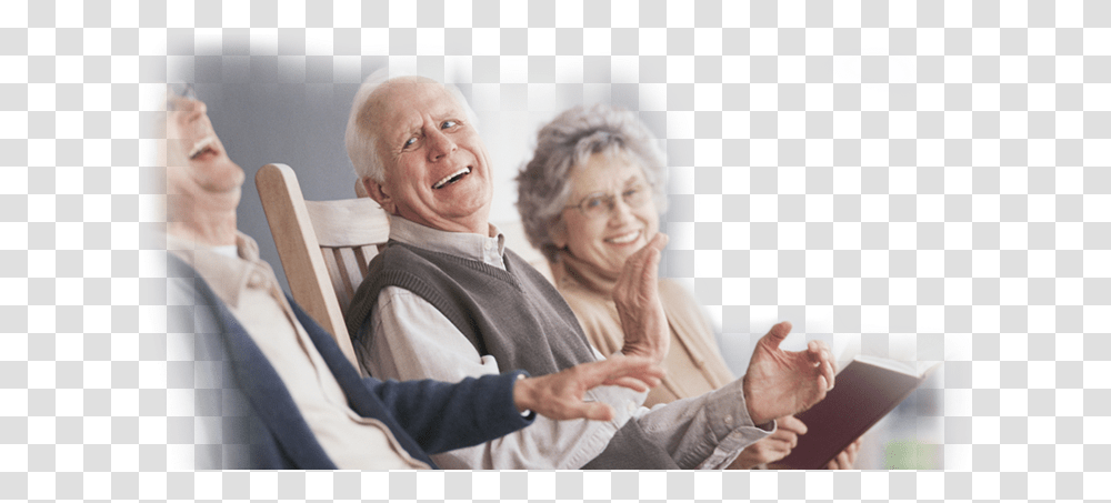 People Laughing Happy Old Age People Older Adults Therapy Group, Person, Face, Senior Citizen, Chair Transparent Png