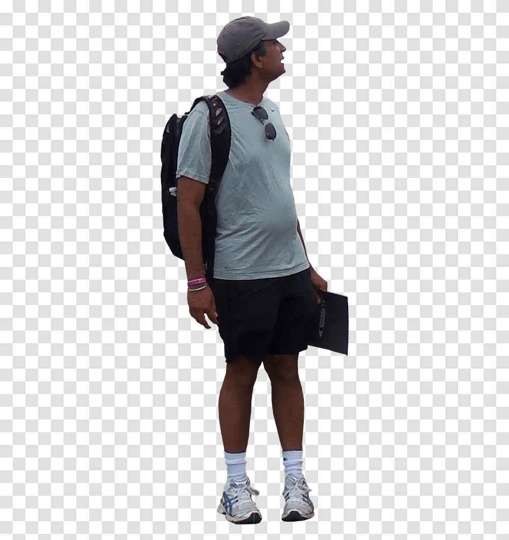 People Looking Up, Person, Pants, Shorts Transparent Png