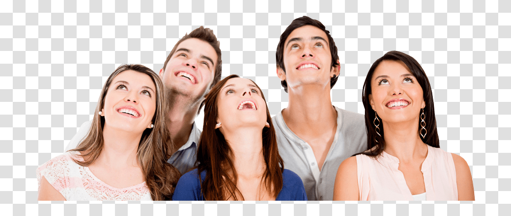 People Looking Up, Person, Face, Smile, Dating Transparent Png