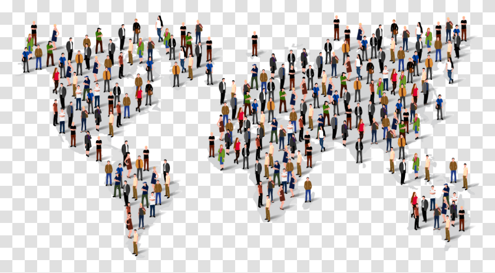 People Making Map, Person, Crowd, Urban, Audience Transparent Png