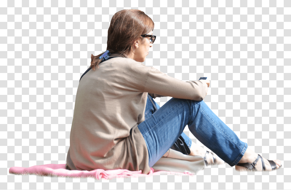 People On The Grass, Apparel, Person, Sitting Transparent Png