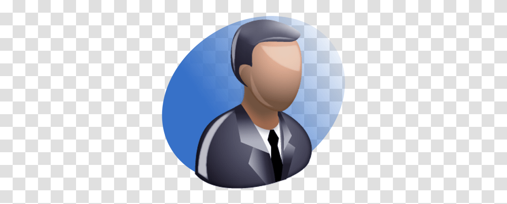 People P Icon Blue Illustration, Tie, Head, Clothing, Face Transparent Png