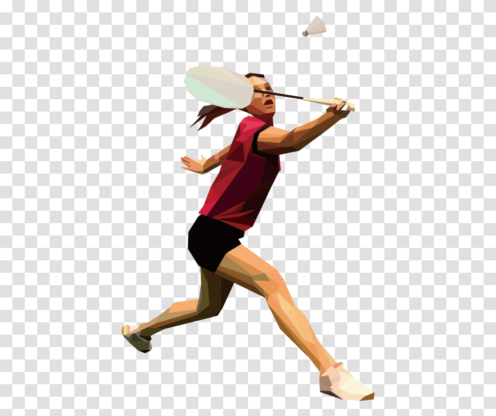 People Playing Badminton Image Clipart Background Badminton, Person, Leisure Activities, Sport, Dance Pose Transparent Png