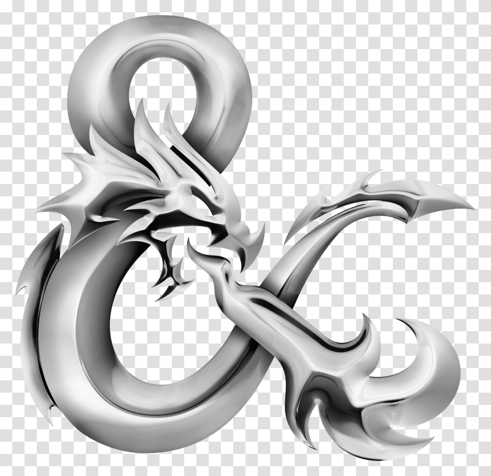 People Playing Dragons Dungeons And Dragons Logo, Sink Faucet Transparent Png