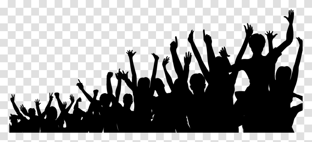 People Raising Hands Icon, Crowd, Person, Human, Audience Transparent Png