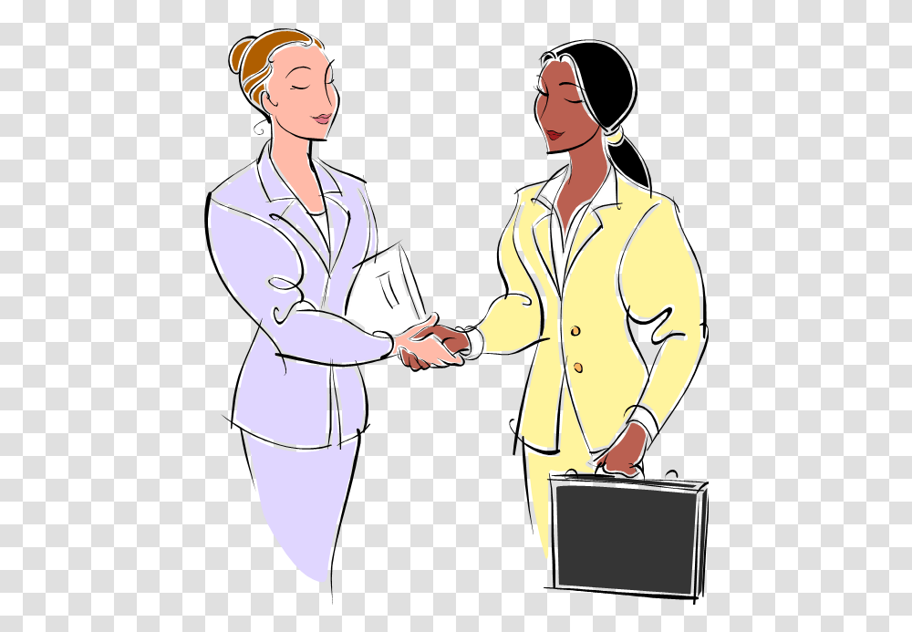 People Reading Introducing Meeting Someone 3152028 People Introducing Each Other, Person, Human, Hand, Coat Transparent Png