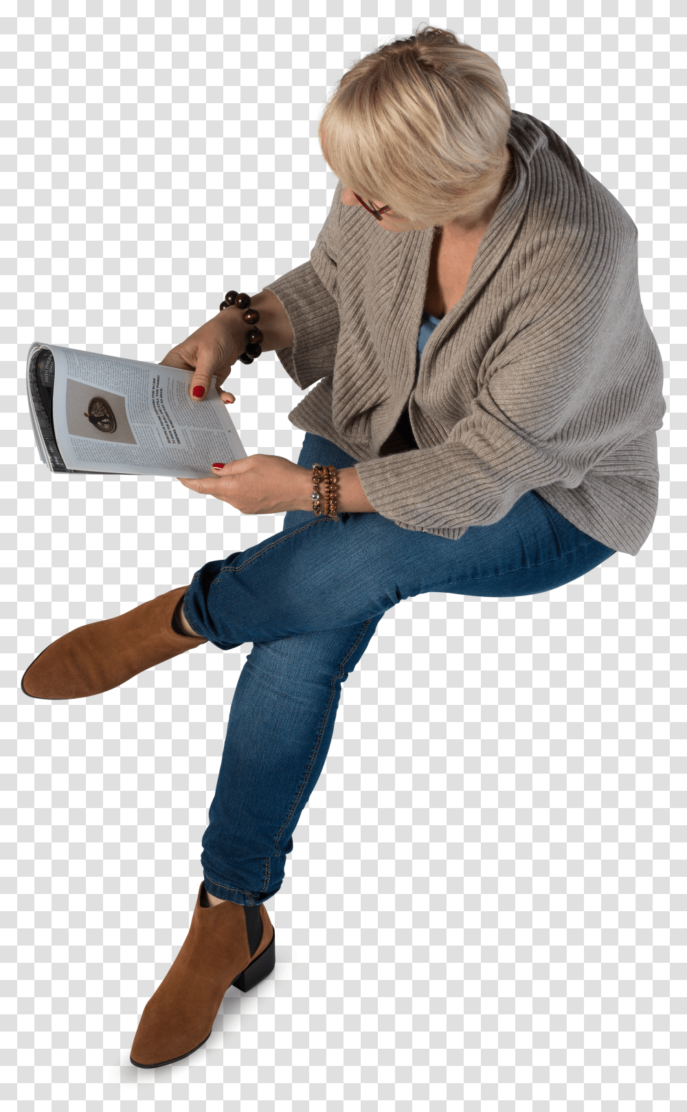 People Reading People Reading Transparent Png