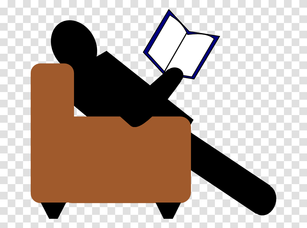 People Relaxing Clipart Clip Art Images, Hammer, Axe, Furniture, Couch Transparent Png