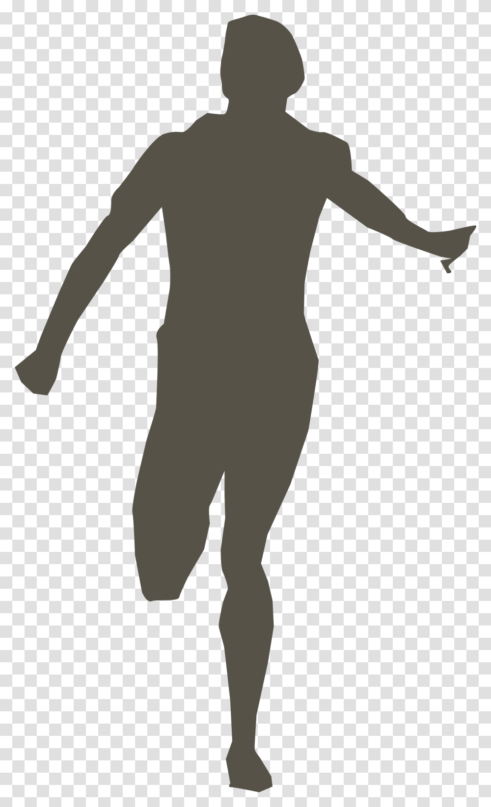 People Running Silhouette Images Silhouette Running Man, Person, Hand, Standing, Stencil Transparent Png