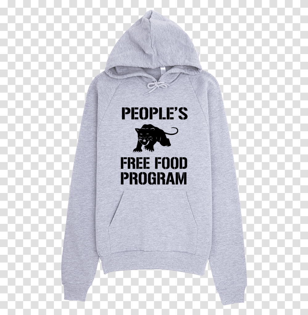 People's Free Food Program Hoodie In Light Grey Hoodie You Suck, Apparel, Sweatshirt, Sweater Transparent Png