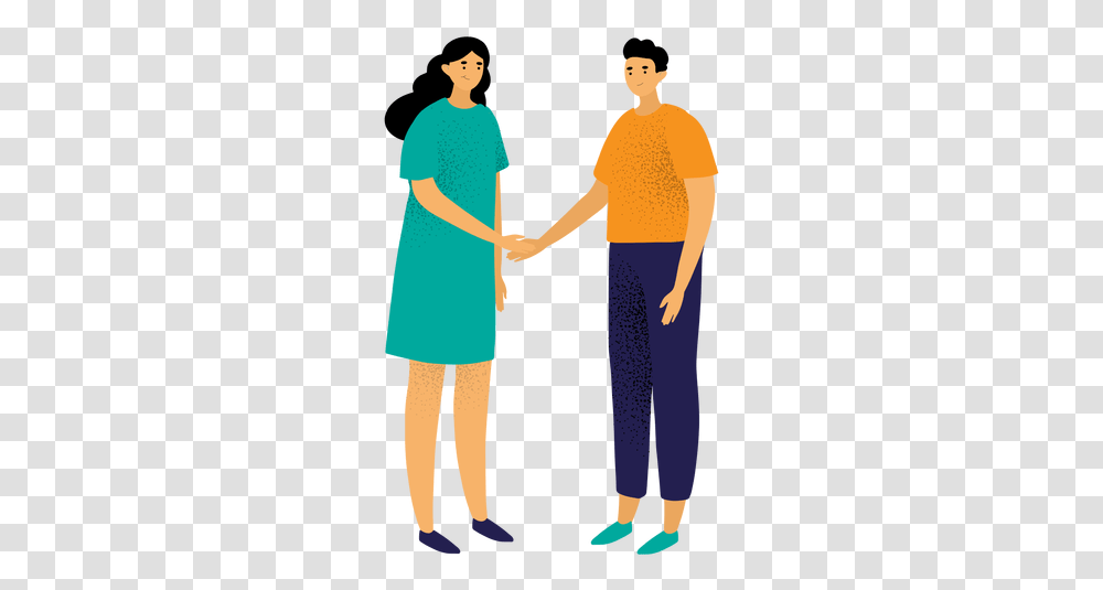 People Shaking Hands Characters & Svg Vector People Shaking Hands, Person, Human, Holding Hands, Clothing Transparent Png