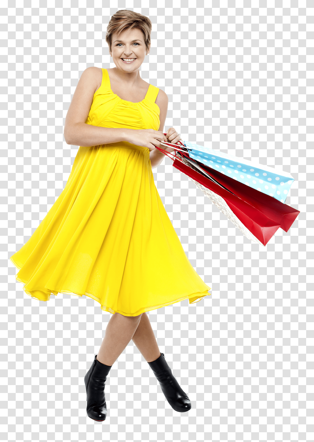 People Shopping Holding Bag Free Image People In Shopping Transparent Png