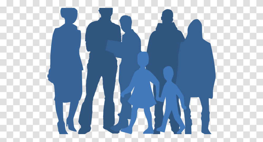 People Silhouette Blue, Bird, Animal Transparent Png