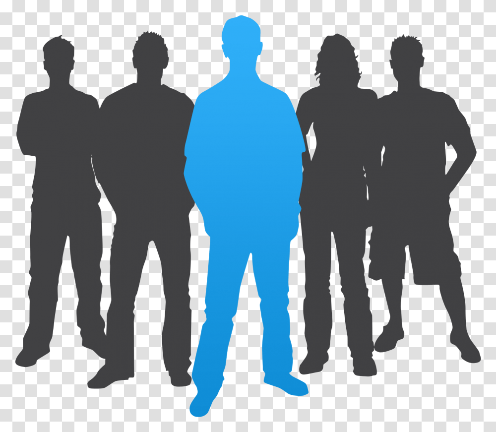 People Silhouette Image College Student Silhouette, Person, Human, Duel, Standing Transparent Png