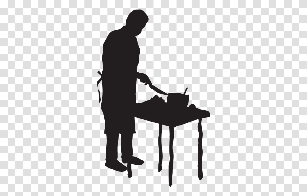 People Sitting At A Table, Silhouette, Person, Human, Stencil Transparent Png