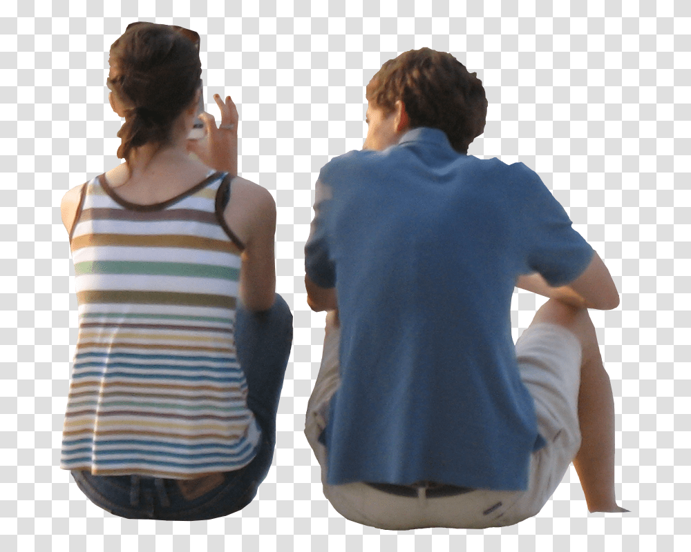 People Sitting Back, Person, Human, Apparel Transparent Png