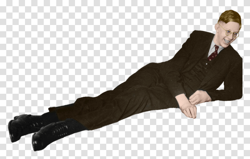 People Sitting Down Laying Down, Person, Tie, Animal, Clothing Transparent Png