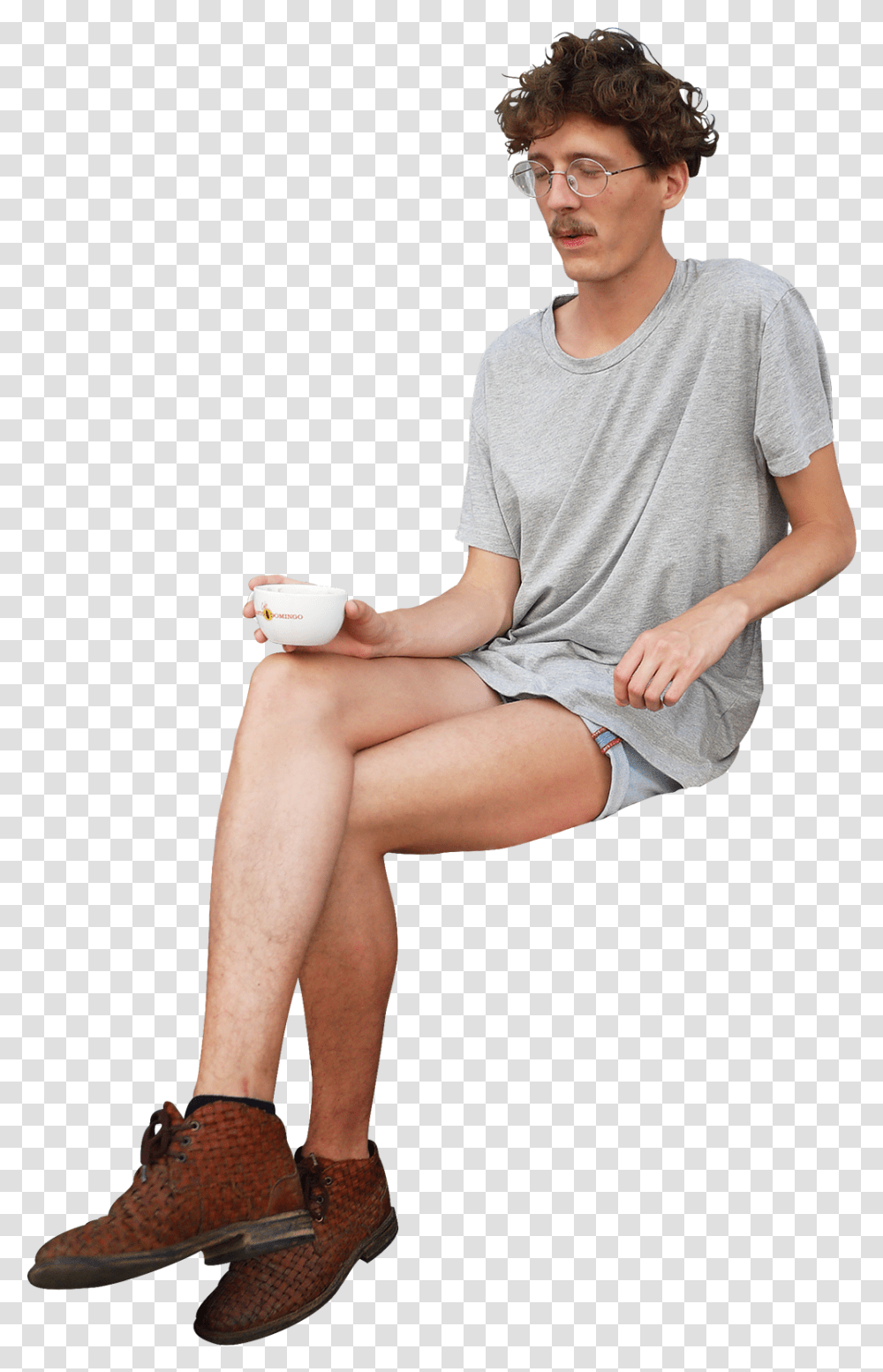 People Sitting Man Sitting, Clothing, Shoe, Footwear, Person Transparent Png