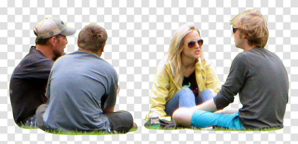 People Sitting On Ground, Person, Sunglasses, Accessories Transparent Png