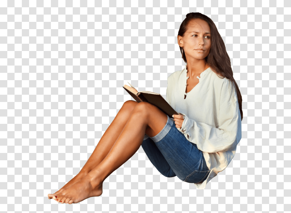 People Sitting People Beach Sitting, Person, Clothing, Pants, Female Transparent Png