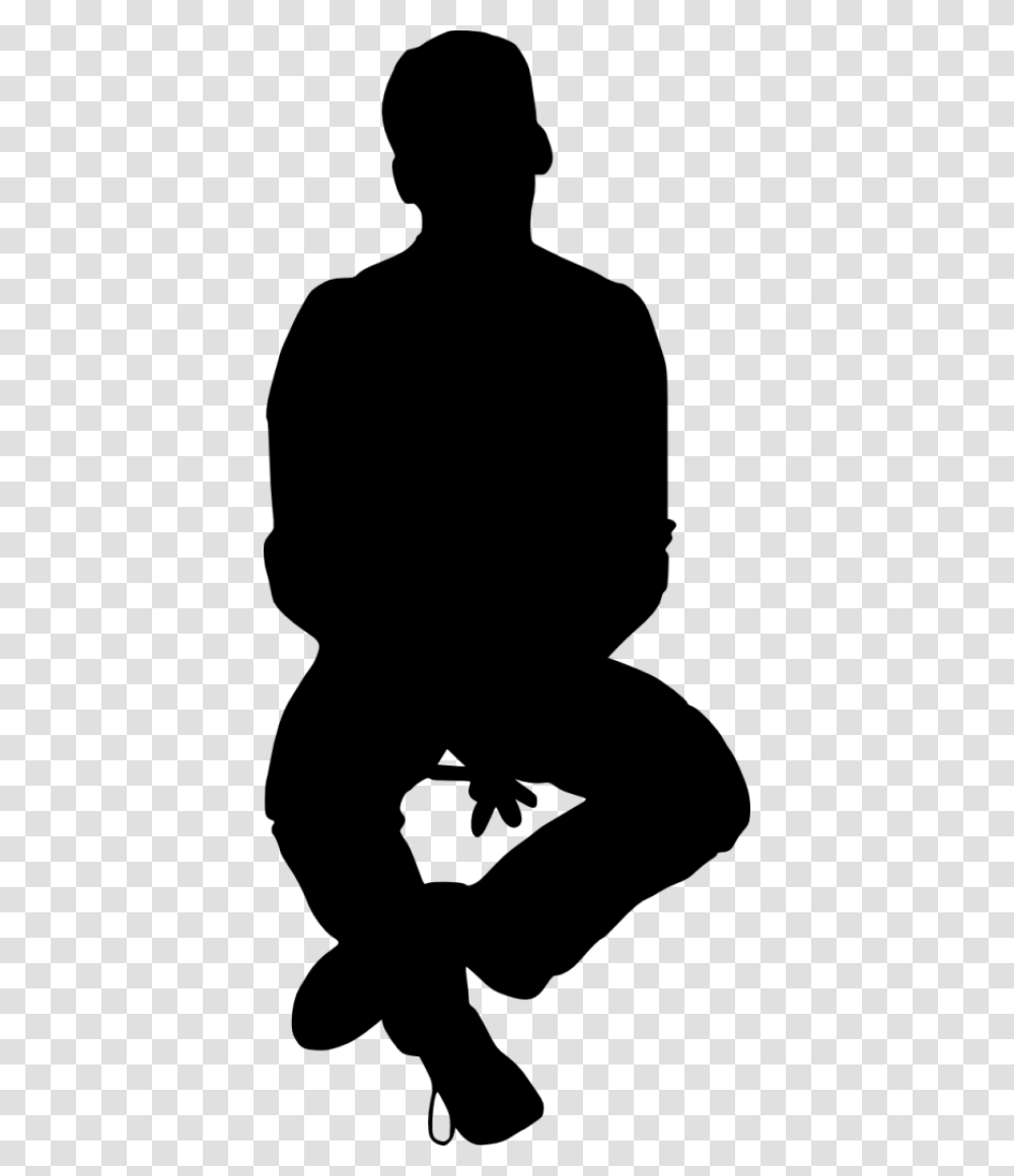 People Sitting Silhouette, Person, Human, Animal, Wildlife Transparent Png