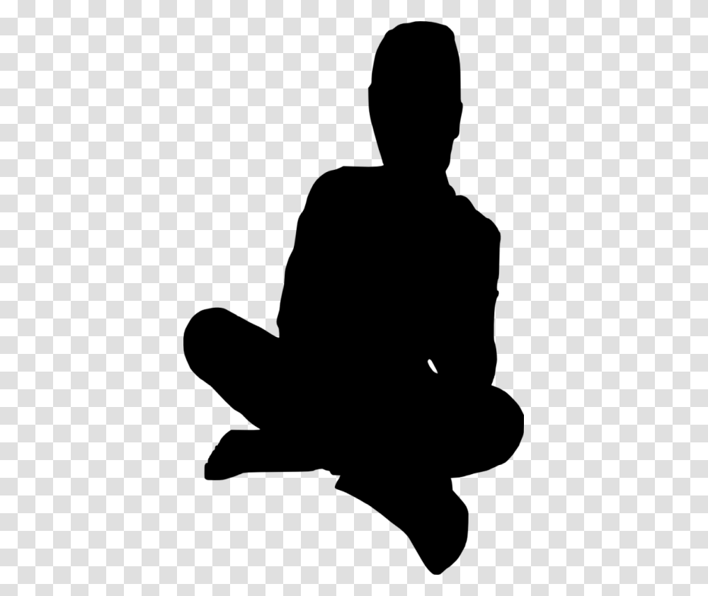 People Sitting Silhouette, Person, Human, Worship, Kneeling Transparent Png